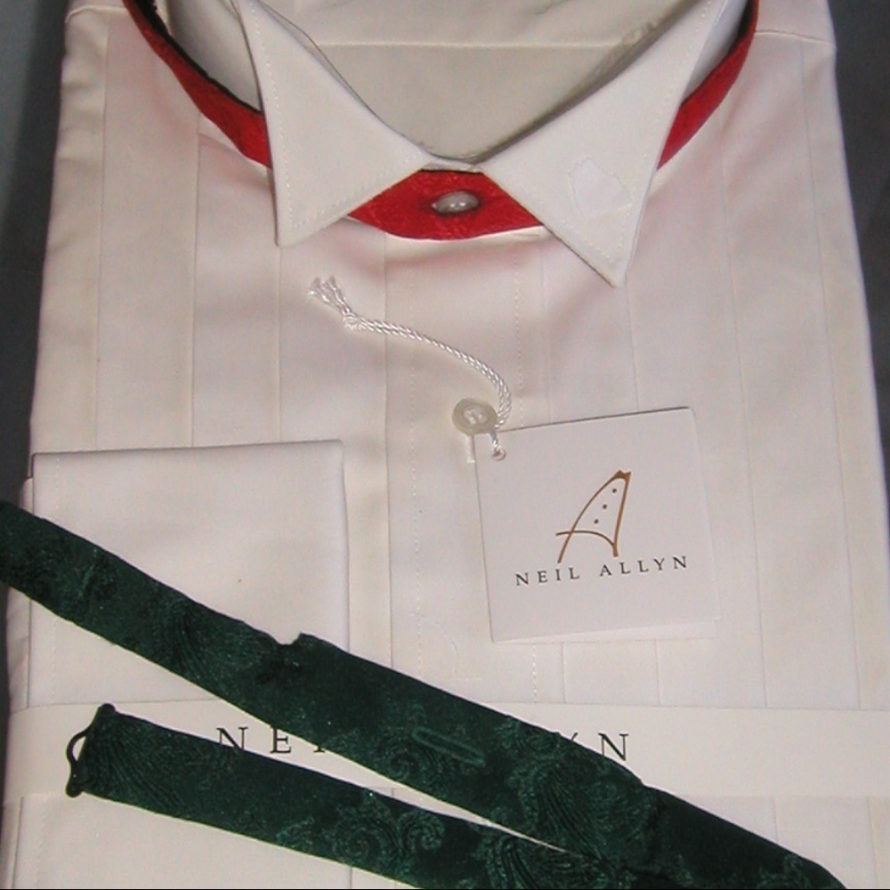 Tuxedo  Bow-Tie Mandarin Band